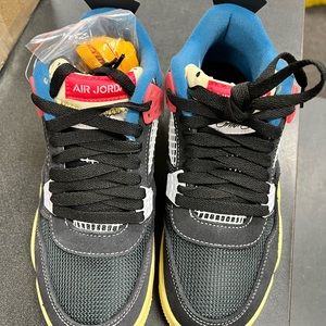 Union LA x Air Jordan Retro 4 ‘Off Noir’ (brand new) (no box)